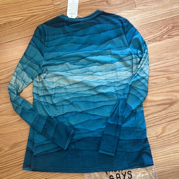 Blue long sleeved shirt - Picture 4 of 7